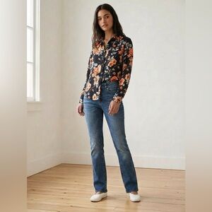 Elie Tahari Flower Top